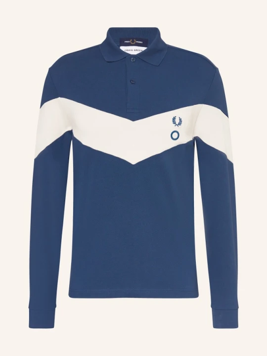 Zdjęcie produktu Fred Perry Koszulka Polo Z Pikowanym Wzorem blau