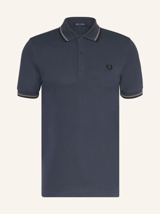 Zdjęcie produktu Fred Perry Koszulka Polo Z Pikowanym Wzorem blau GRANATOWY