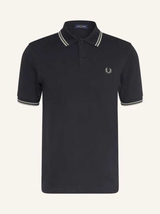 Zdjęcie produktu Fred Perry Koszulka Polo Z Pikowanym Wzorem blau GRANATOWY