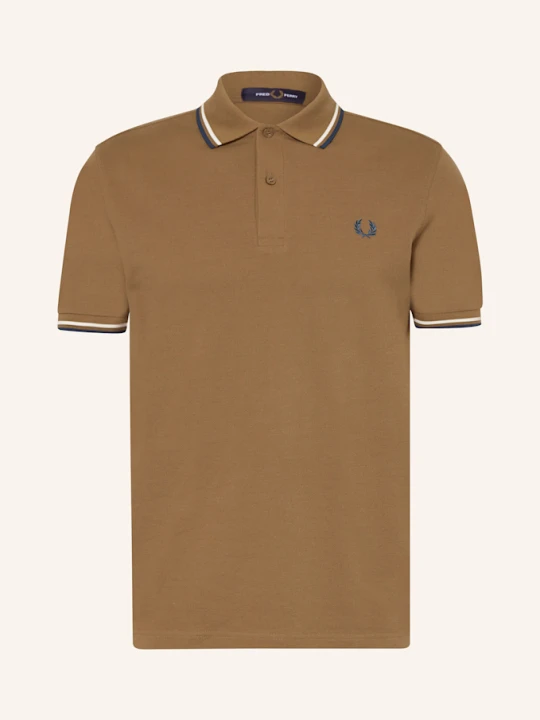 Zdjęcie produktu Fred Perry Koszulka Polo Z Pikowanym Wzorem braun KONIAKOWY