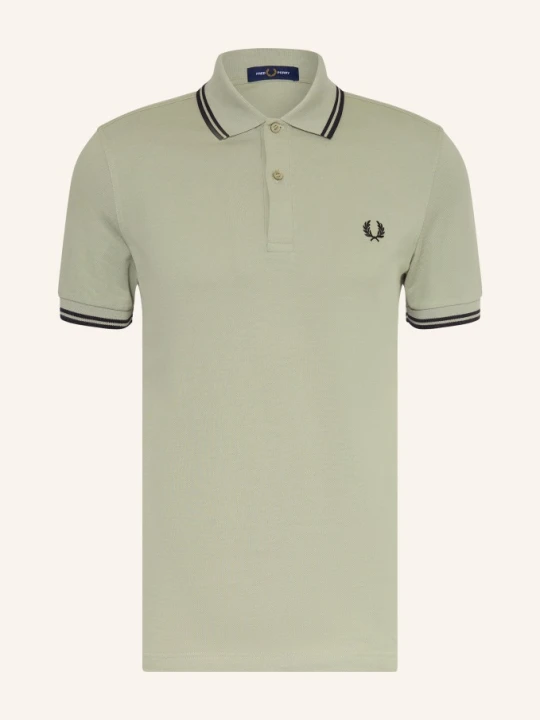 Zdjęcie produktu Fred Perry Koszulka Polo Z Pikowanym Wzorem gruen JASNOZIELONY