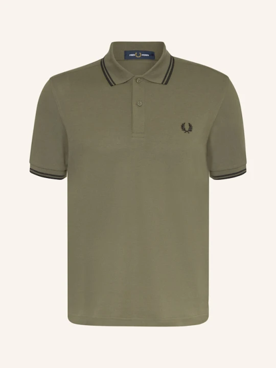 Zdjęcie produktu Fred Perry Koszulka Polo Z Pikowanym Wzorem gruen CIEMNOZIELONY