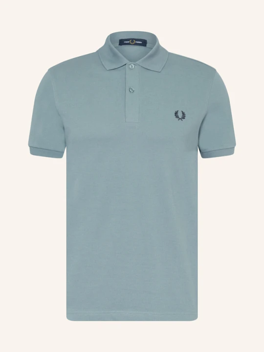Zdjęcie produktu Fred Perry Koszulka Polo Z Pikowanym Wzorem Regular Fit blau
