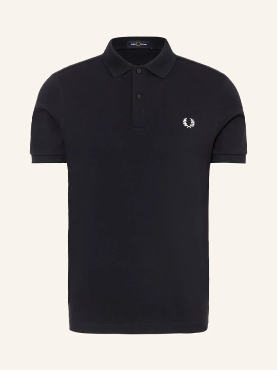 Zdjęcie produktu Fred Perry Koszulka Polo Z Pikowanym Wzorem Regular Fit blau GRANATOWY