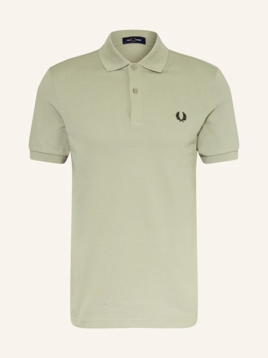 Zdjęcie produktu Fred Perry Koszulka Polo Z Pikowanym Wzorem Regular Fit gruen JASNOZIELONY