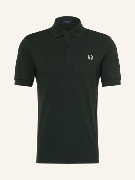 Zdjęcie produktu Fred Perry Koszulka Polo Z Pikowanym Wzorem Regular Fit gruen CZARNY
