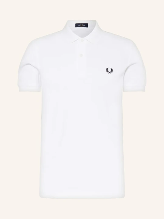 Zdjęcie produktu Fred Perry Koszulka Polo Z Pikowanym Wzorem Regular Fit weiss BIAŁY