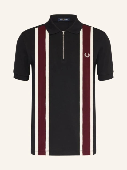 Zdjęcie produktu Fred Perry Koszulka Polo Z Pikowanym Wzorem schwarz