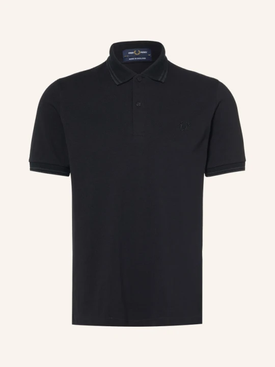 Zdjęcie produktu Fred Perry Koszulka Polo Z Pikowanym Wzorem schwarz