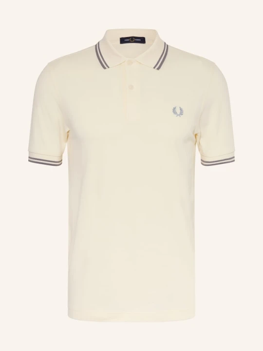 Zdjęcie produktu Fred Perry Koszulka Polo Z Pikowanym Wzorem weiss ECRU