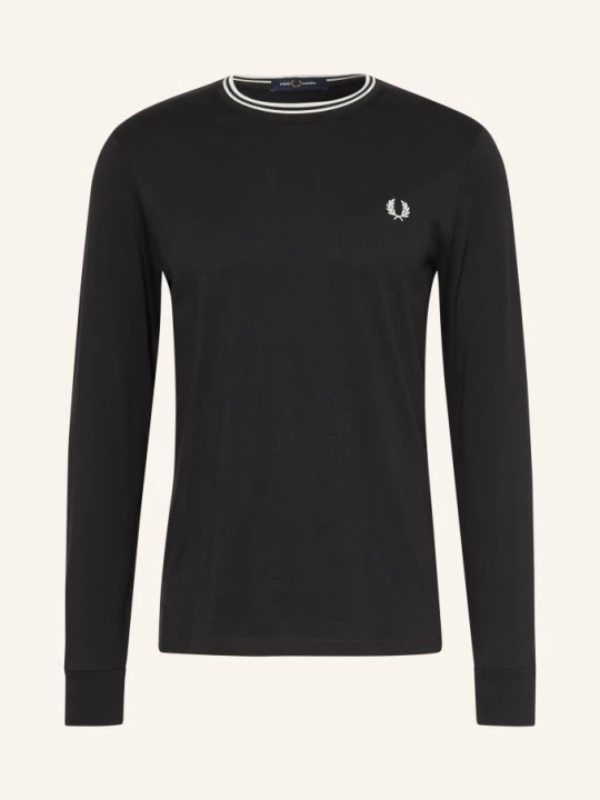 Zdjęcie produktu Fred Perry Koszulka Z Długim Rękawem schwarz CZARNY