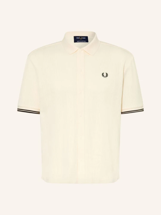 Zdjęcie produktu Fred Perry Koszulka Z Dzianiny O Kroju Slim Fit weiss biały