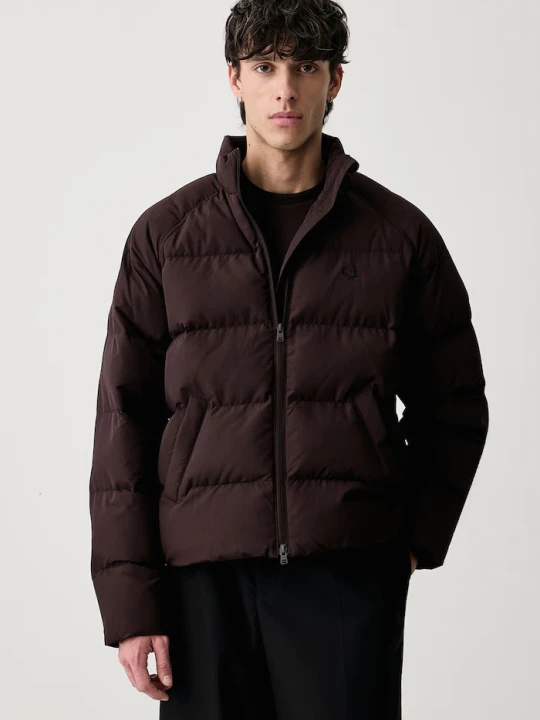 Zdjęcie produktu Fred Perry kurtka pikowana męska brązowy