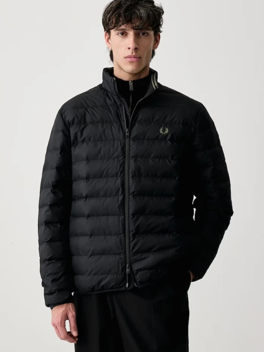 Zdjęcie produktu Fred Perry kurtka pikowana męska czarny