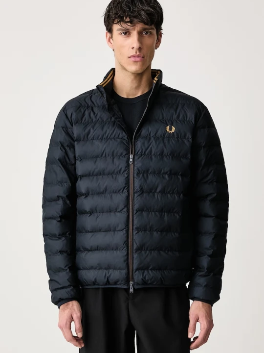 Zdjęcie produktu Fred Perry kurtka pikowana męska granatowy