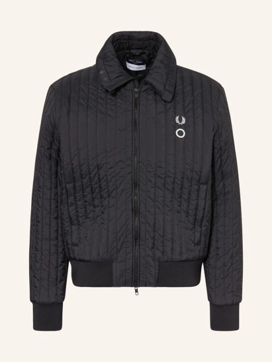 Zdjęcie produktu Fred Perry Kurtka Pikowana schwarz CZARNY