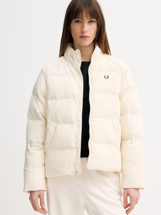 Zdjęcie produktu Fred Perry kurtka puchowa damska beżowy