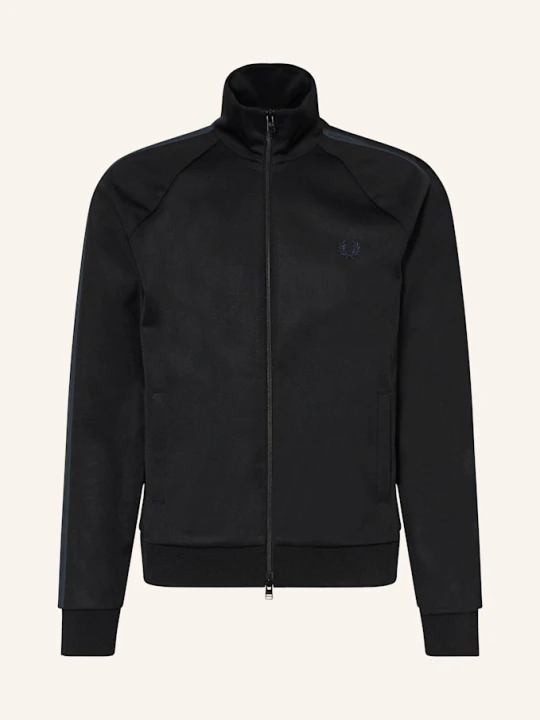 Zdjęcie produktu Fred Perry Kurtka Treningowa Z Lampasami schwarz CZARNY