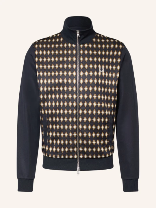 Zdjęcie produktu Fred Perry Kurtka Treningowa Z Mieszanki Materiałów blau