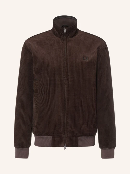 Zdjęcie produktu Fred Perry Kurtka Z Sztruksu braun CIEMNOBRĄZOWY