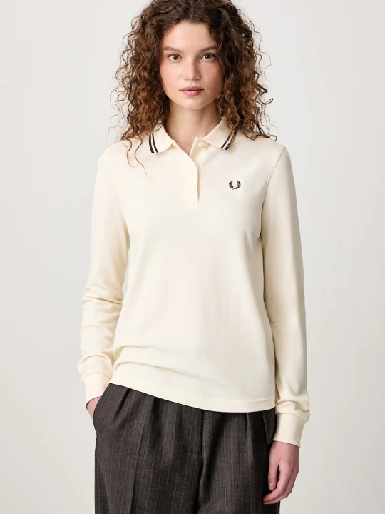 Zdjęcie produktu Fred Perry longsleeve damski bawełniany