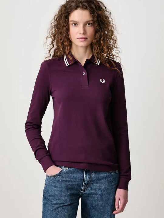 Zdjęcie produktu Fred Perry longsleeve damski bawełniany
