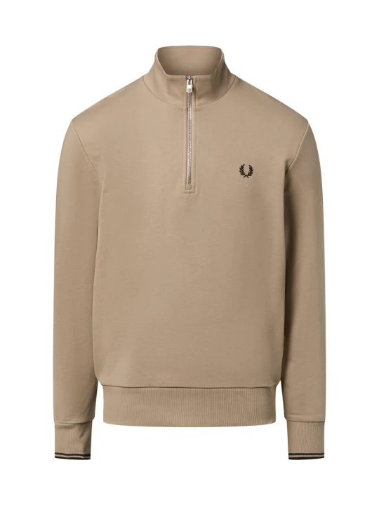 Zdjęcie produktu Fred Perry bluza nierozpinana Mężczyźni Bawełna beżowy