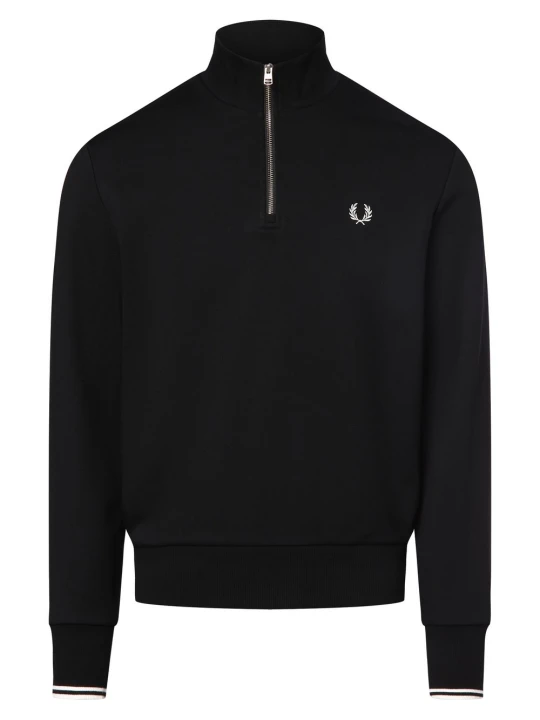 Zdjęcie produktu Fred Perry bluza nierozpinana Mężczyźni Bawełna czarny