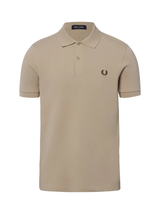 Zdjęcie produktu Fred Perry koszulka polo Mężczyźni Bawełna beżowy
