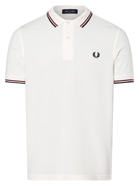 Zdjęcie produktu Fred Perry koszulka polo Mężczyźni Bawełna biały