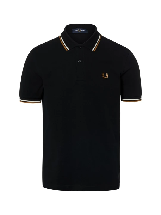 Zdjęcie produktu Fred Perry koszulka polo Mężczyźni Bawełna czarny