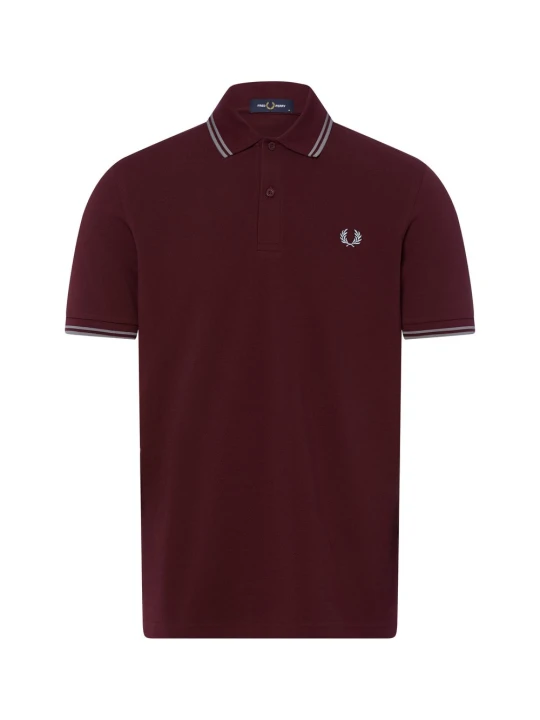 Zdjęcie produktu Fred Perry koszulka polo Mężczyźni Bawełna czerwony