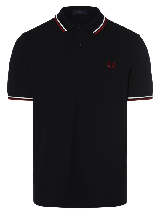 Zdjęcie produktu Fred Perry koszulka polo Mężczyźni Bawełna niebieski