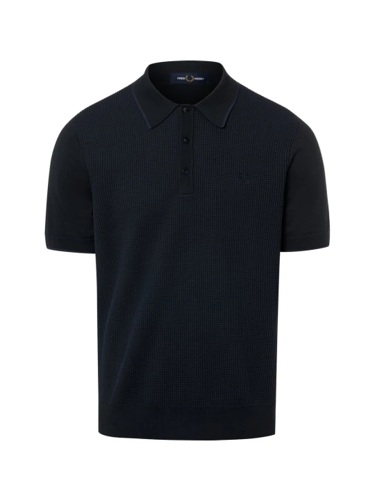 Zdjęcie produktu Fred Perry koszulka polo z dzianiny Mężczyźni czarny