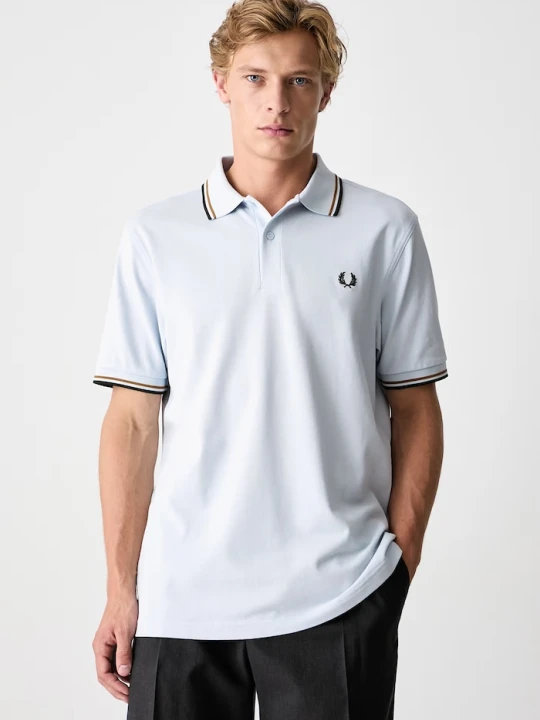 Zdjęcie produktu Fred Perry męskie bawełniane niebieski