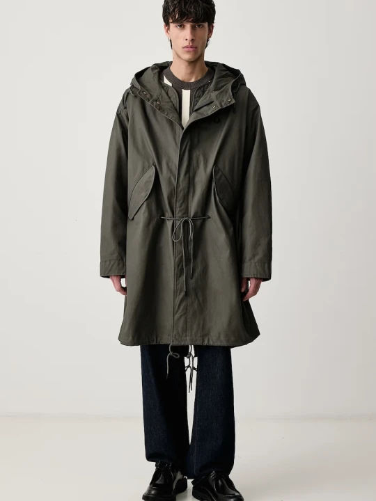 Zdjęcie produktu Fred Perry parka bawełniana męska
