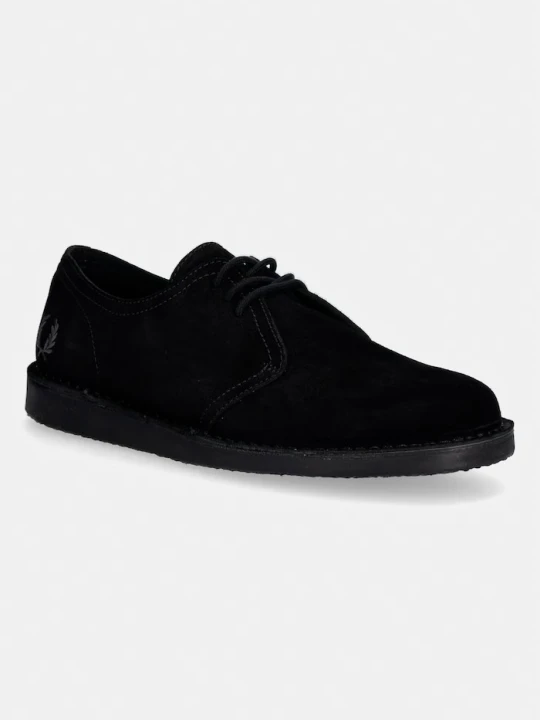 Zdjęcie produktu Fred Perry półbuty zamszowe czarny