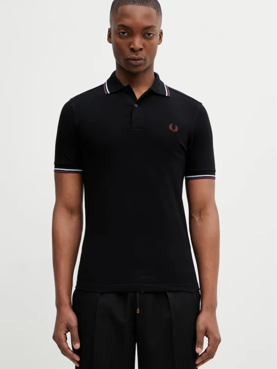 Zdjęcie produktu Fred Perry polo bawełniane męskie