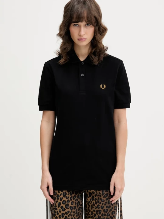 Zdjęcie produktu Fred Perry polo bawełniane czarny