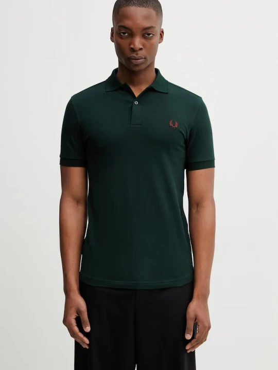Zdjęcie produktu Fred Perry polo bawełniane zielony