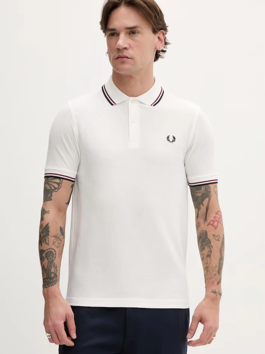 Zdjęcie produktu Fred Perry polo bawełniane Twin Tipped Shirt