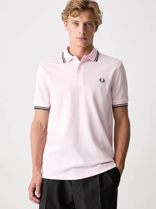 Zdjęcie produktu Fred Perry polo damskie bawełniane różowy