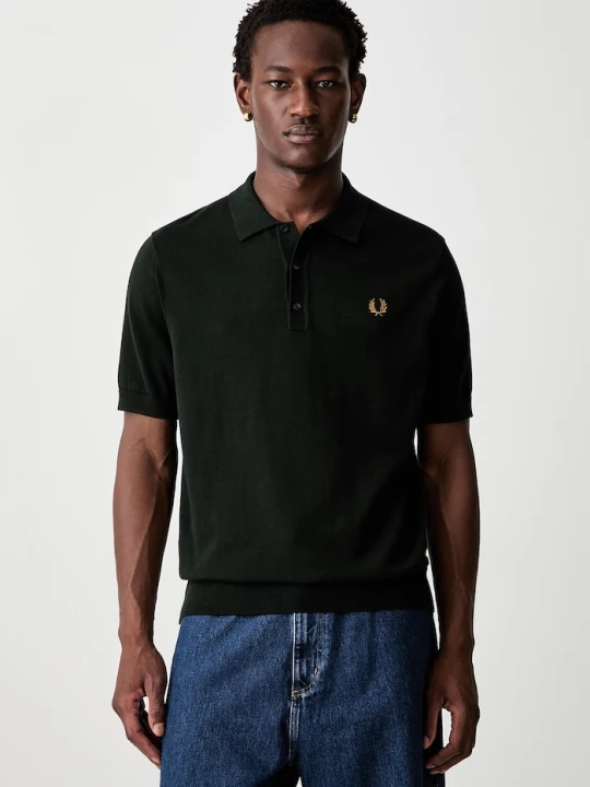 Zdjęcie produktu Fred Perry polo męskie bawełniane zielony
