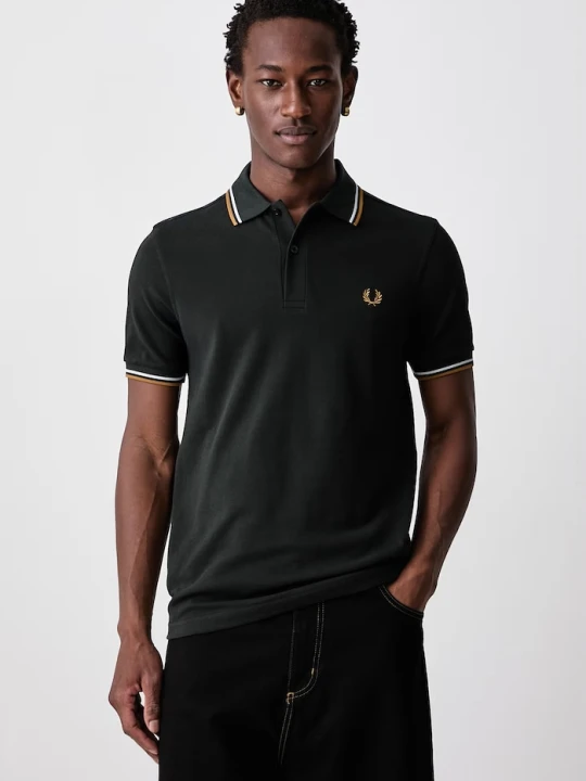 Zdjęcie produktu Fred Perry polo męskie bawełniane zielony