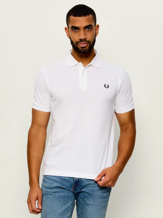 Zdjęcie produktu Fred Perry Polo | Regular Fit | pique biały