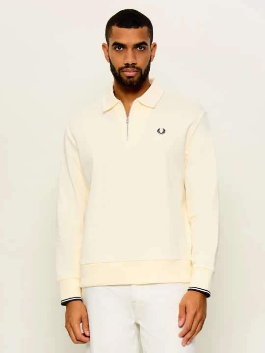 Zdjęcie produktu Fred Perry Polo | Relaxed fit kremowy