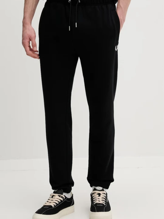 Zdjęcie produktu Fred Perry spodnie dresowe bawełniane