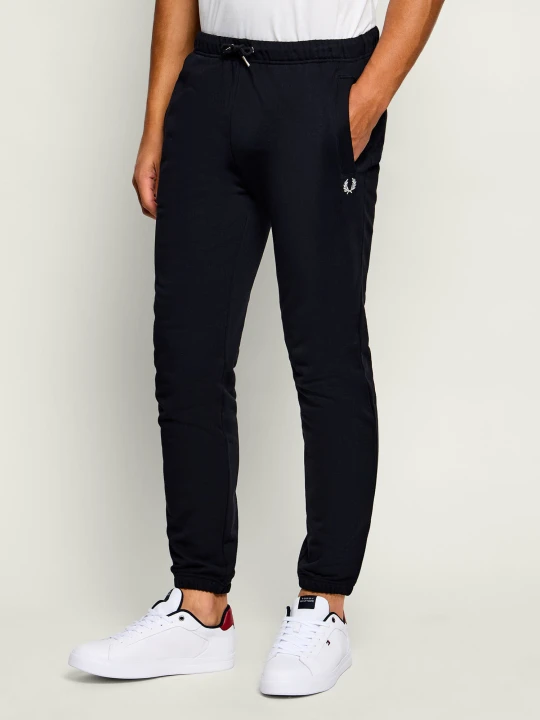 Zdjęcie produktu Fred Perry Spodnie dresowe | Regular Fit czarny