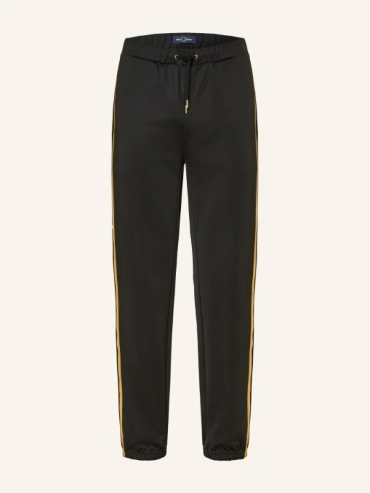 Zdjęcie produktu Fred Perry Spodnie W Stylu Joggingowym O Regularnym Kroju Z Galonowymi Paskami schwarz CZARNY