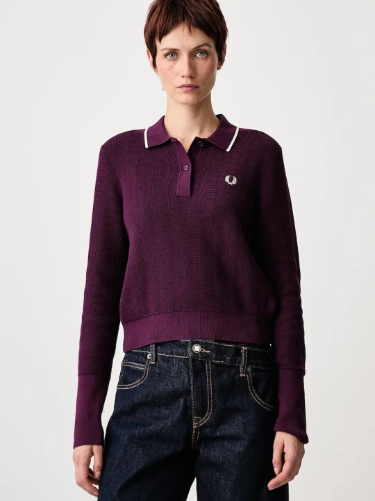 Zdjęcie produktu Fred Perry sweter bawełniany damski